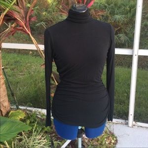 New York&Company Ruched Turtleneck